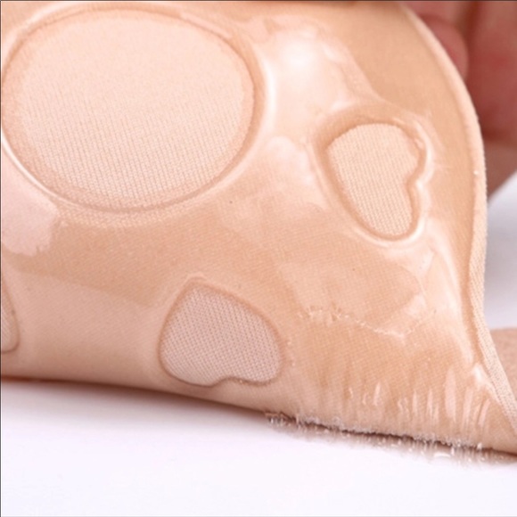 Bra Seamless Strapless Backlace Nude L/XL - Picture 4 of 6